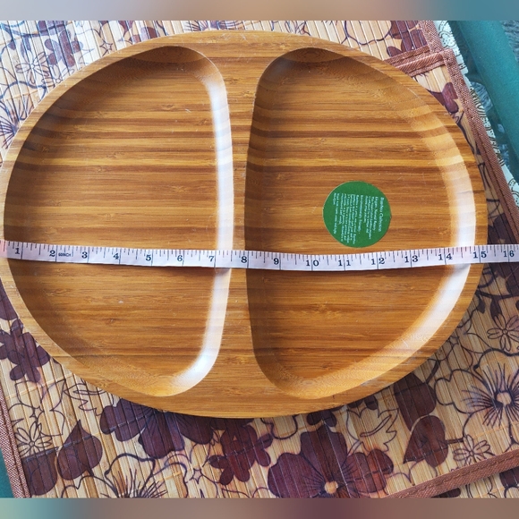 New bamboo tray with placemats. - Picture 10 of 13